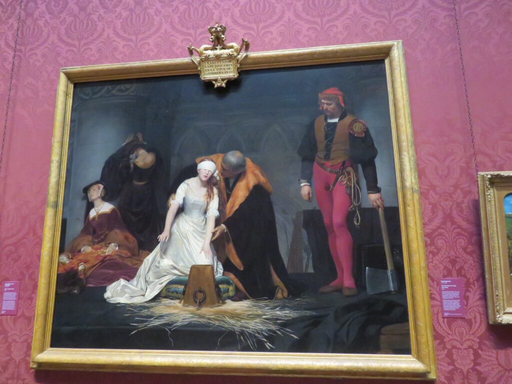 ポール・ドラロージュ　「ジェーン・グレイの処刑」