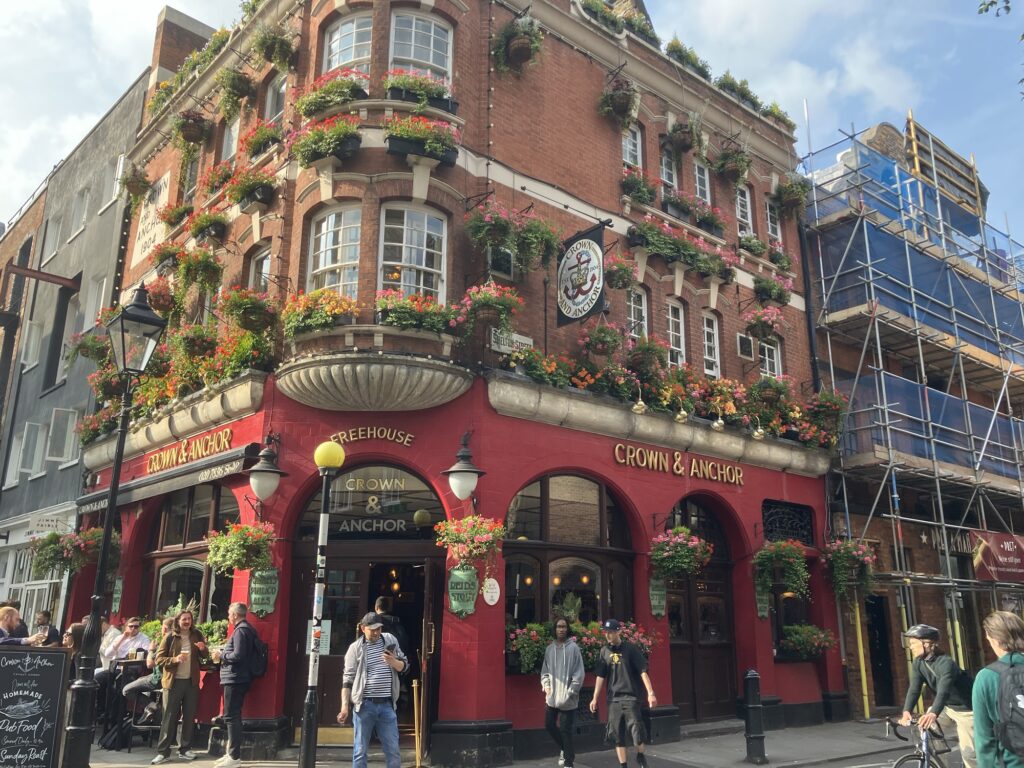 ロンドンの街角